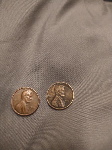 1936 wheat penny black in color no mint&hellip;