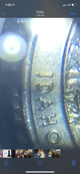 This is a 2019 W mint mark quarter.&hellip;