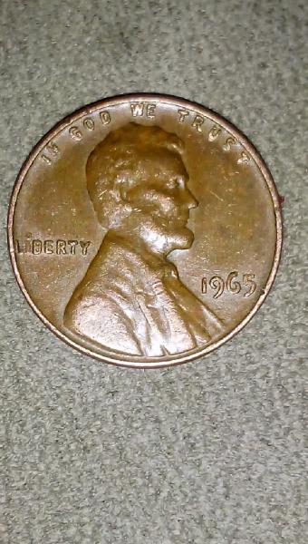 1965 no mint dd above the I in liberty is&hellip;