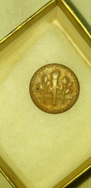 1965 thin copper dime