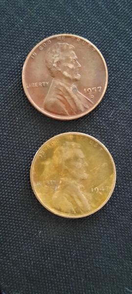 1947, 1952 and 1955 Silver Dime 1947 and&hellip;