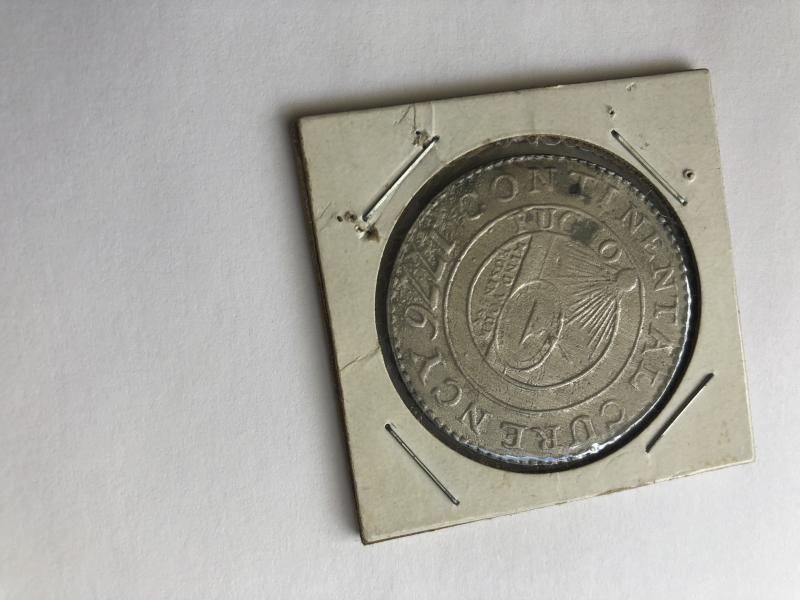 1776 continental curency fugio pewter in package.