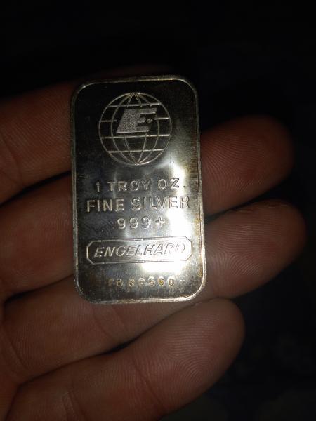 Troy ounce .999 fine silver