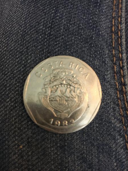 1983 Costa Rica 20 colones