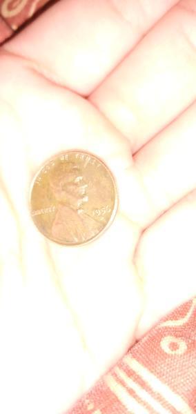 1956 penny it has a d marking on…