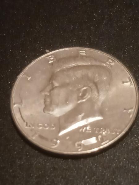 Some weird some weird semi-circular groover mint mark at the&hellip;