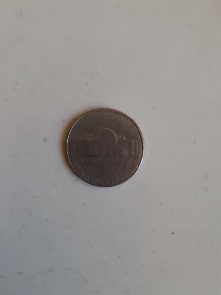 1964 D Jefferson Nickel size of a quarter&hellip;