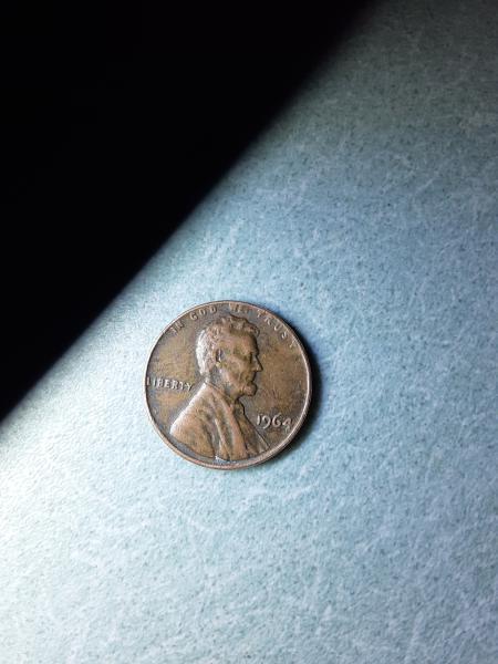 1964 penny with no mint mark ... the penny is&hellip;