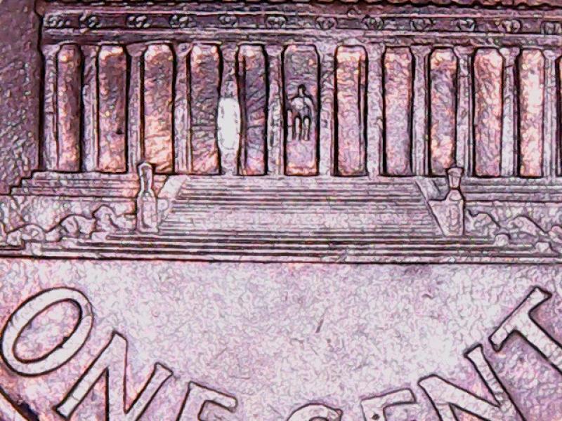 my 1995d penny obverse looks like it might…