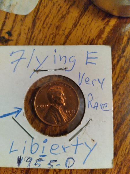 1955d flying e liberty penny