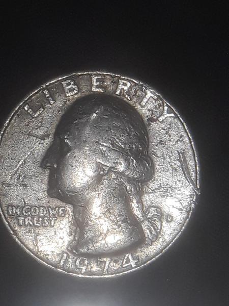 1974 D Quarter, I think multi errors.wt,5grams.let me…