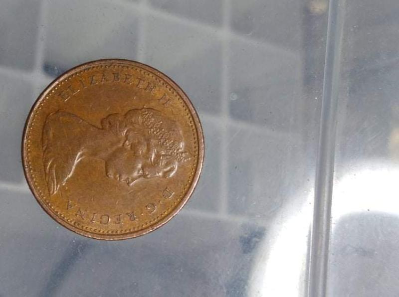 1969 Canadian penny