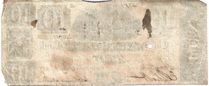 Watervliet Bank paper note, Feb 1, 1837 Passed…