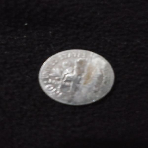 It's a 1997 dime missing half on back&hellip;
