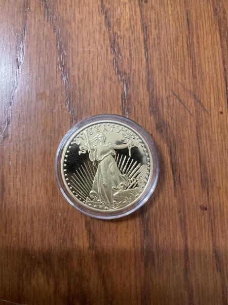 Authentic 1933 gold double eagle proof with authenticity…