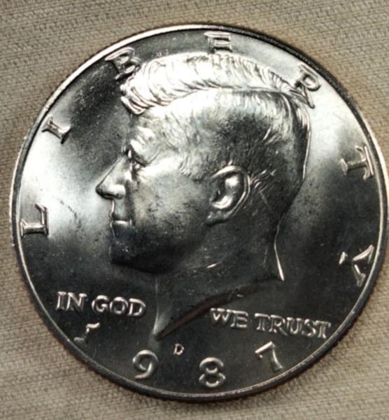 I have this 2021 uncirculated Kennedy half dollar&hellip;