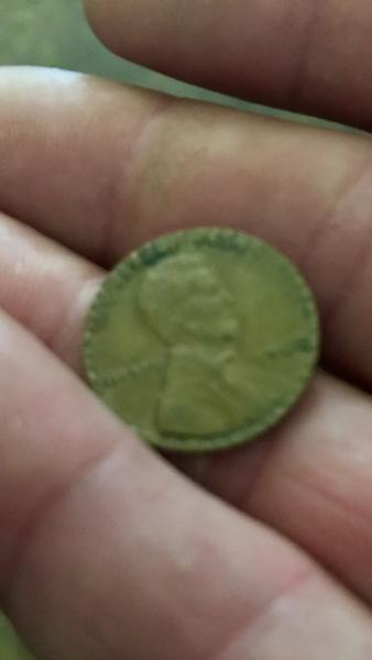 It’s a 1938 wheat penny that looks like&hellip;