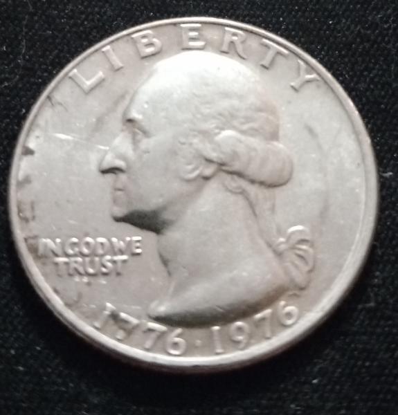 1776- 1976 rare bicentennial quarter