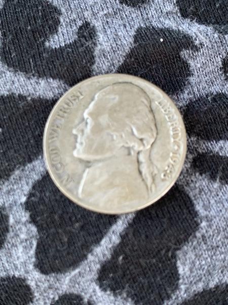 1943 P war nickel