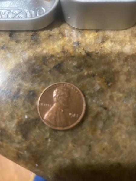 1982 penny no mint letter