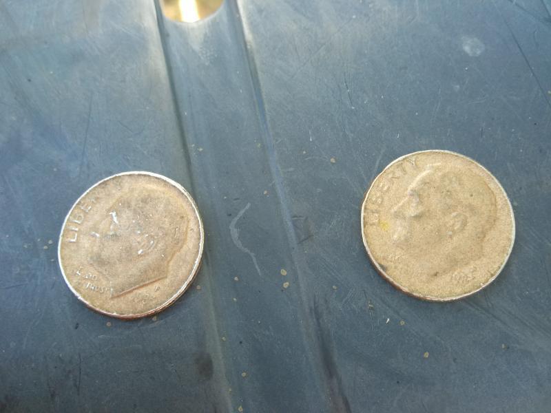 These two dimes I received together as change.&hellip;