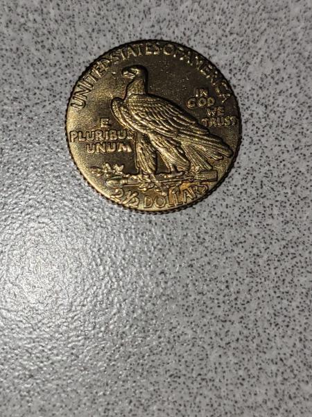 1927 2.5 Golden Eagle coin