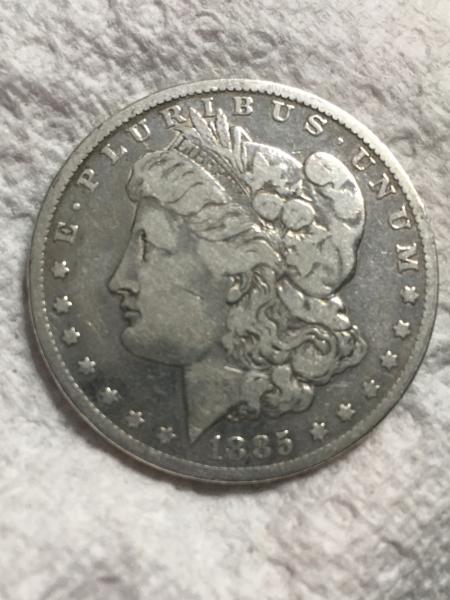 One Dollar Coin 1885