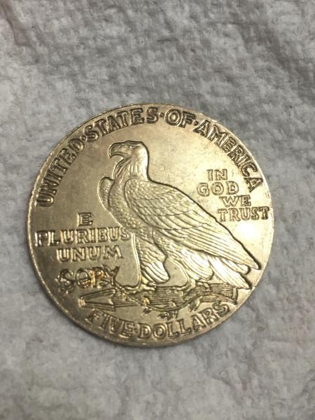 Five Dollar Coin 1929