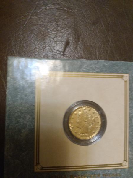 It is a 1883 liberty head nickel with just the&hellip;