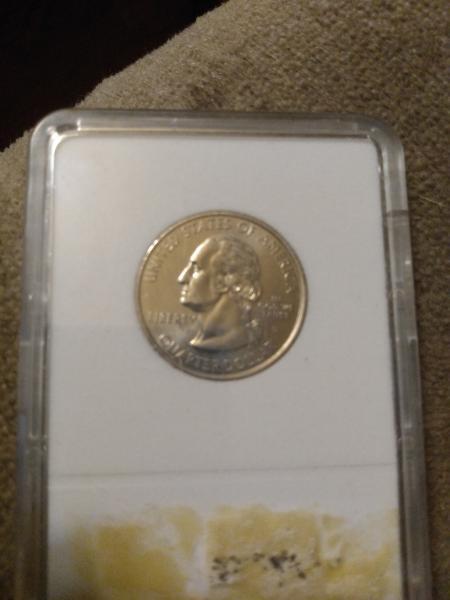 I have 2 Delaware quarters in cases and…
