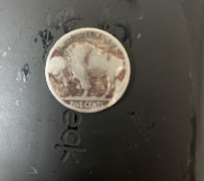 Undated Buffalo nickel