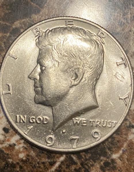 I have a 1979 D half Dollar coin.…