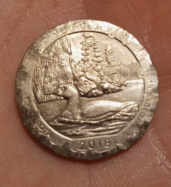 2018 quarter. Scratches visible depending on angle of&hellip;