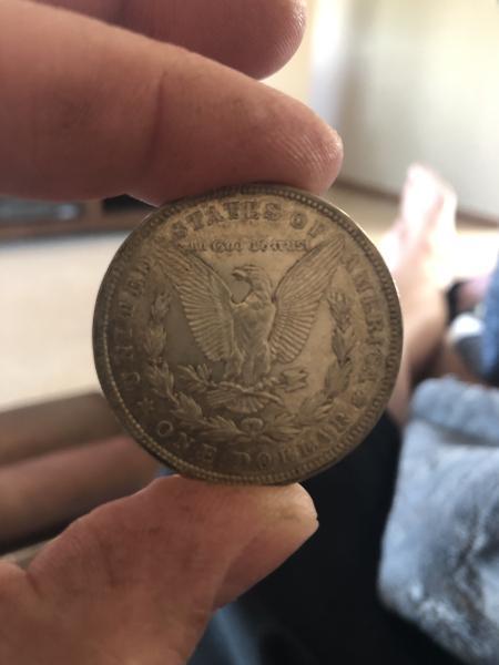1921 $1 diver coin