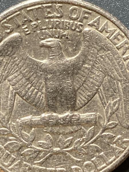 1978 Quarter has Washington printed over something or&hellip;
