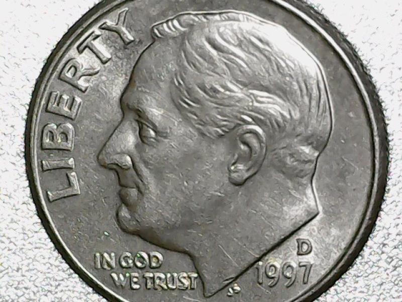 1997 DDime with large cud on the reverse&hellip;