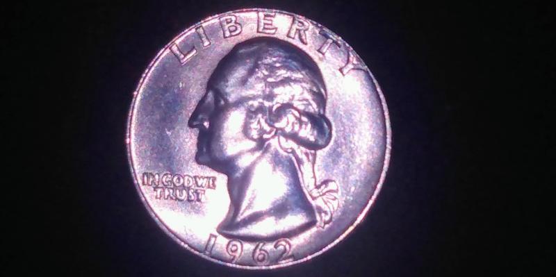 1962 P business struck Washington Quarter