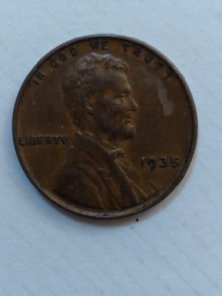 1935 wheat penny