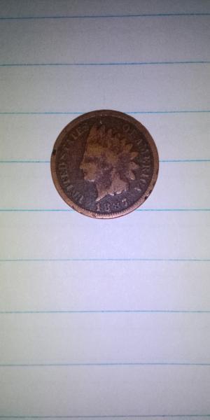 It's an Indian head coin