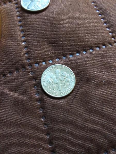 Dime with D on back