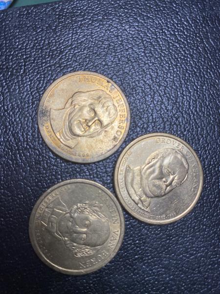 Vintage coins silver1888 dollar 1936.1942,half dollar Gold Martin&hellip;