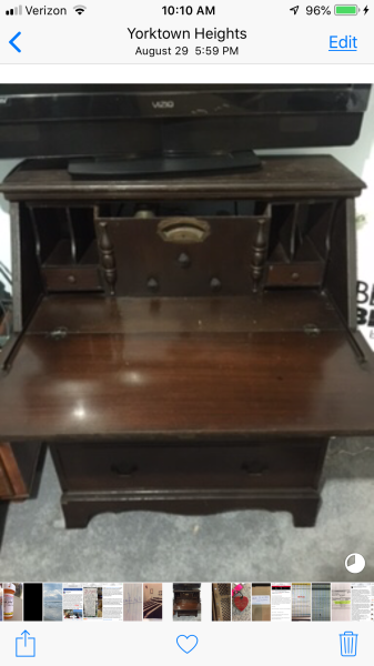 Hi! Just wondering if this Gimbels Secretary Desk is something&hellip;