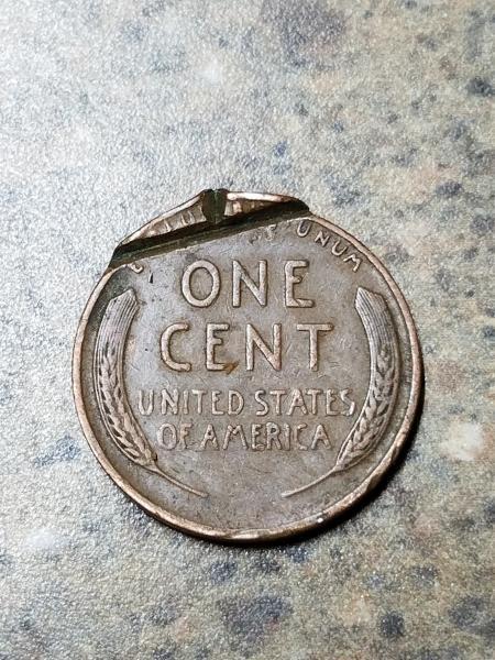 1944 no mint mark. Coin strike?