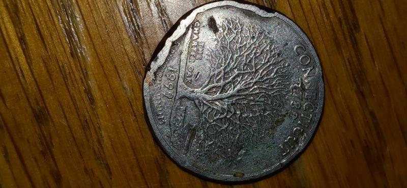 1999 Connecticut state quarter believe it is an…