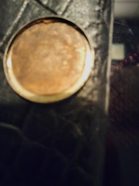 Looks like a penny in the back
