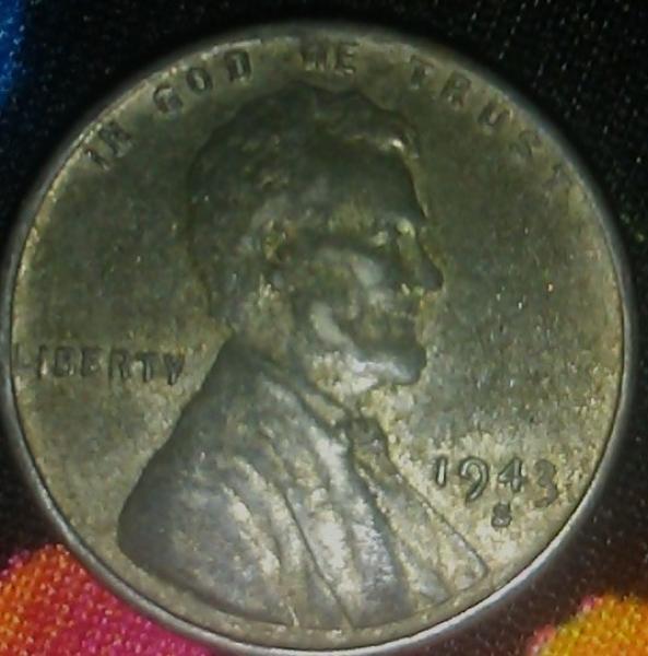 1943 S steel penny