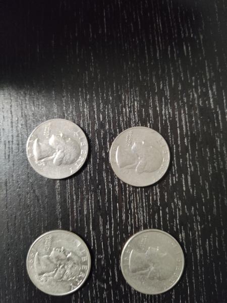 1967 1984 1991 1995 quarter dollars