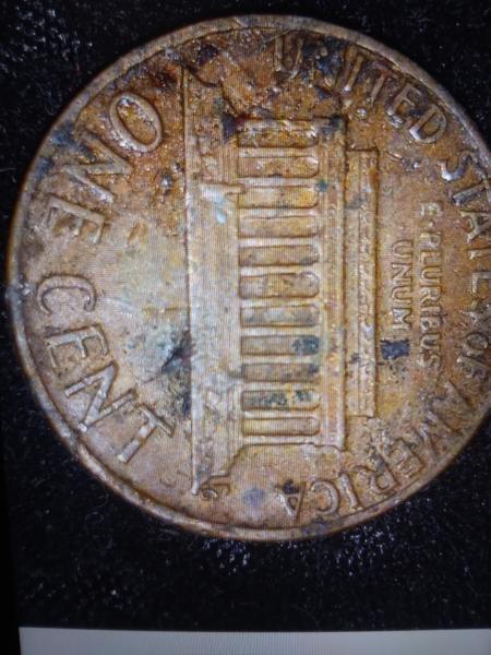 1973 penny liberty messed up looks like double…