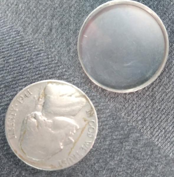 1941 nickel No mint No back
