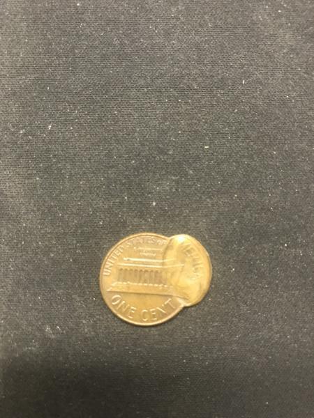 Double stamp penny